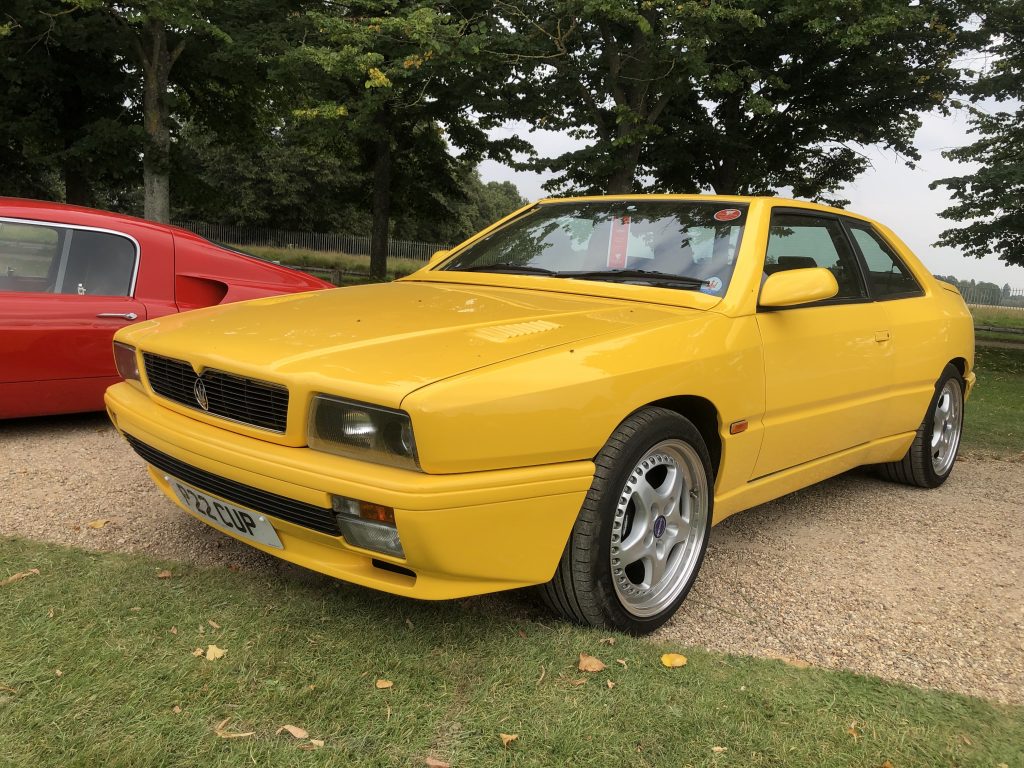 1997 Maserati Ghibli II Cup at 2021 Hampton Court concours