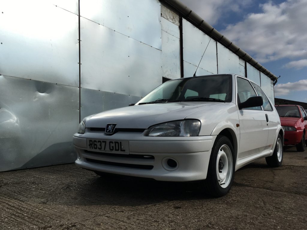 Peugeot 106 Rallye polishing