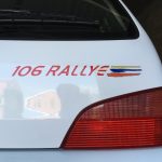 Peugeot 106 Rallye decals