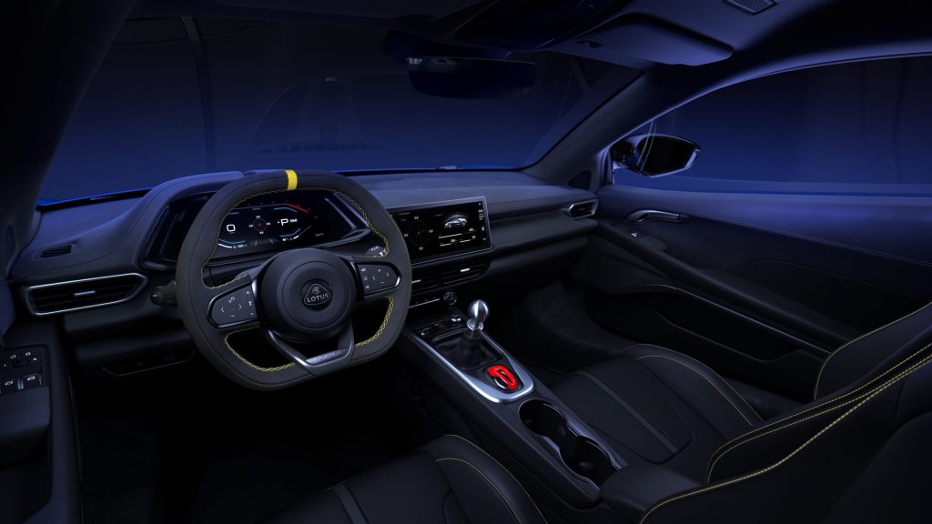 Lotus Emira interior