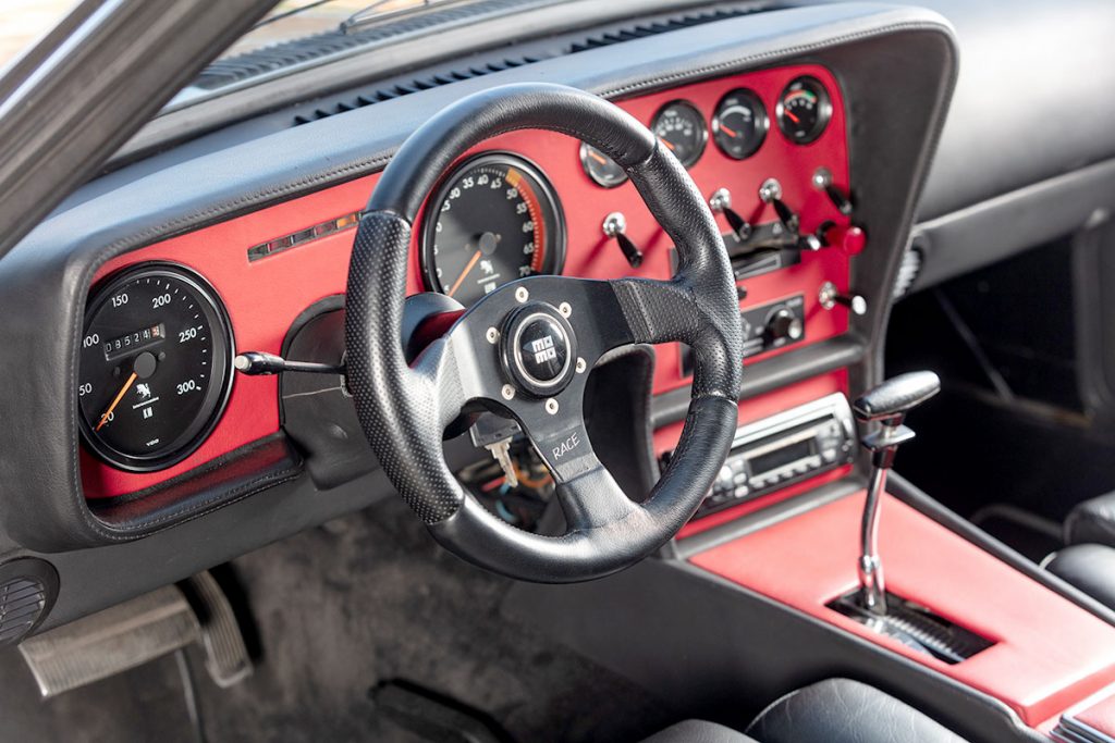 Intermeccanica Indra sports car interior