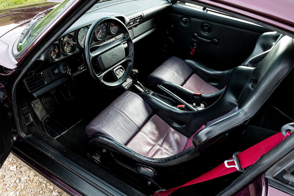 Porsche 911 Carrera RS 964 interior