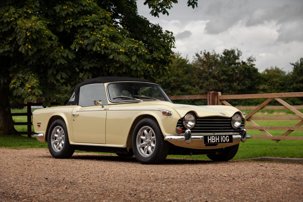 Triumph TR5 auction September 2021