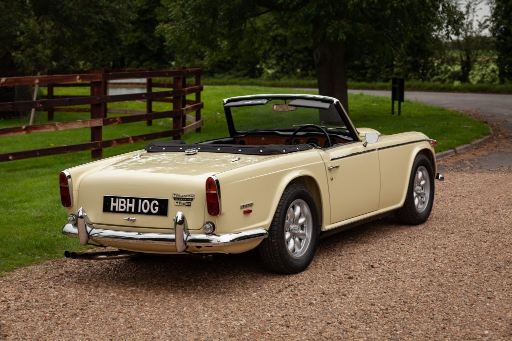 Triumph TR5 auction September 2021