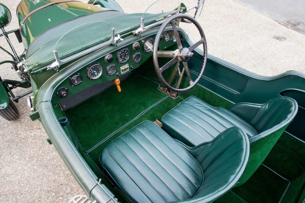 1929 Lagonda 2-litre PK9204 interior