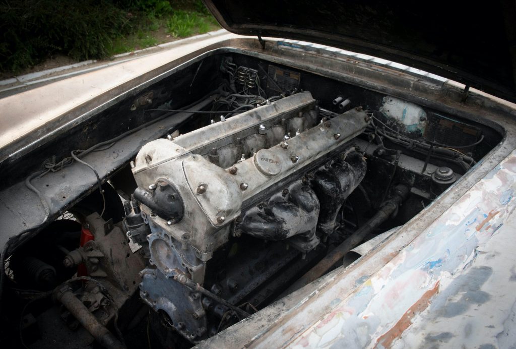 1955 Jaguar XK140 by Ghia engine