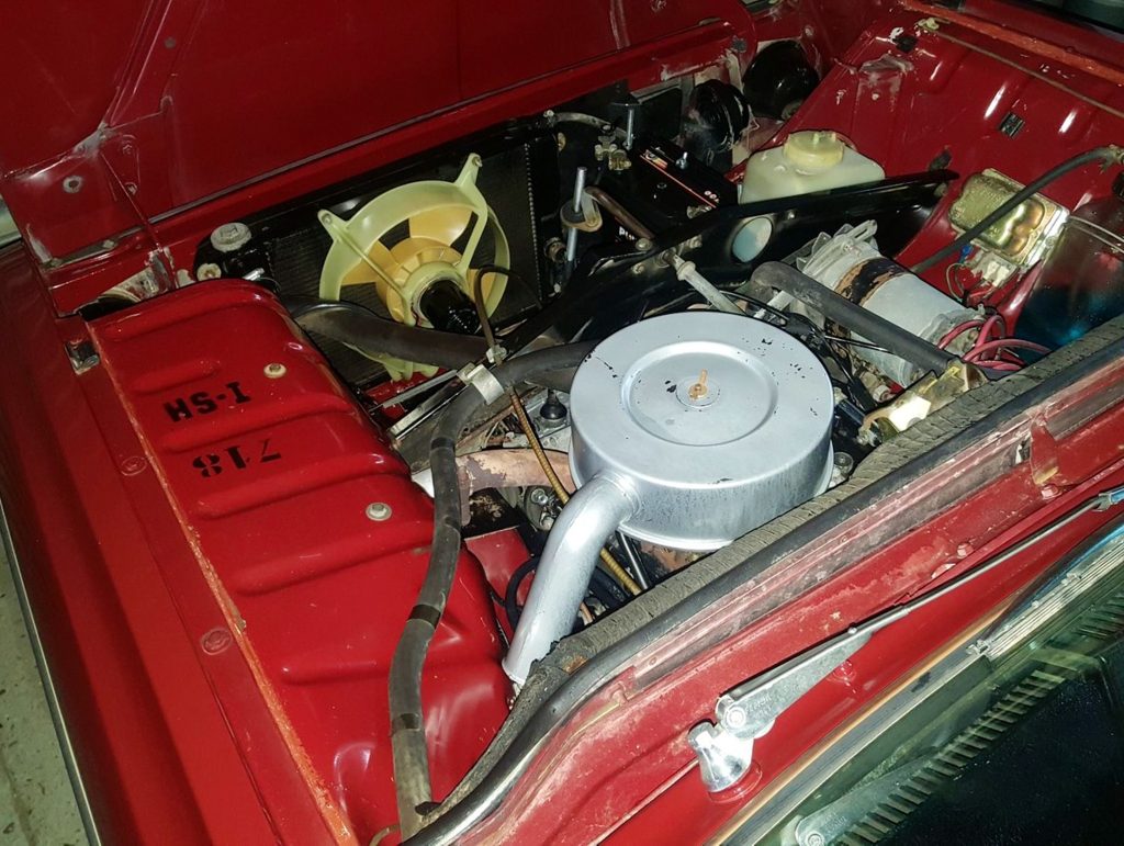 1977 Renault 6 GTL engine