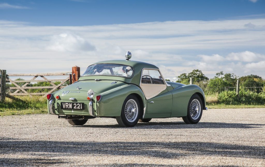 1958 Triumph TR3A rally car for sale