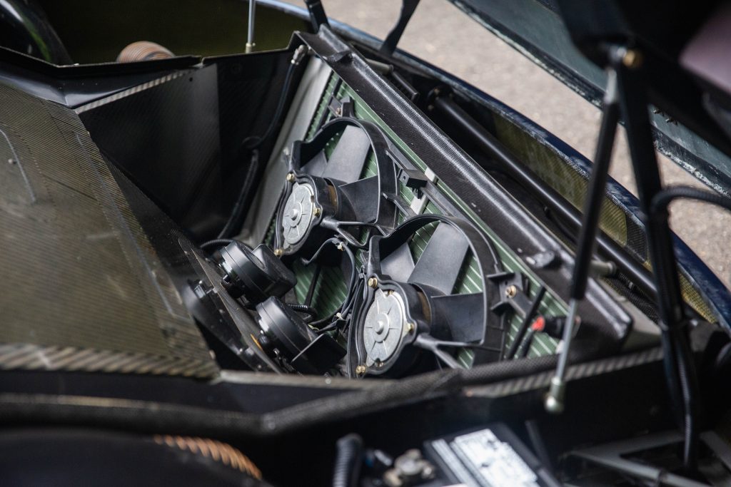 Jaguar XJR-15 cooling fans