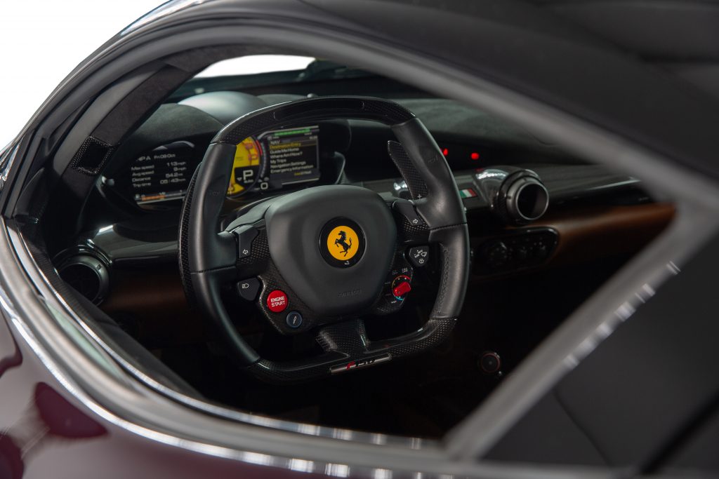 LaFerrari steering wheel