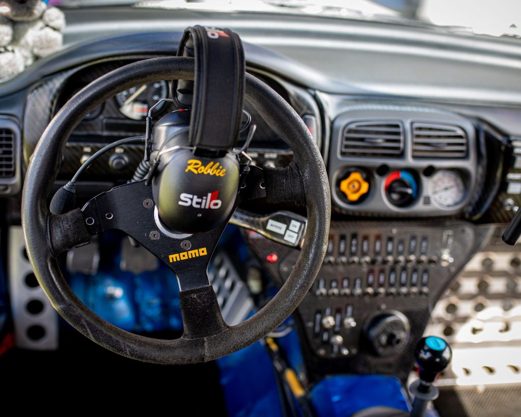Inside the 1993 Subaru Impreza WRC car cabin