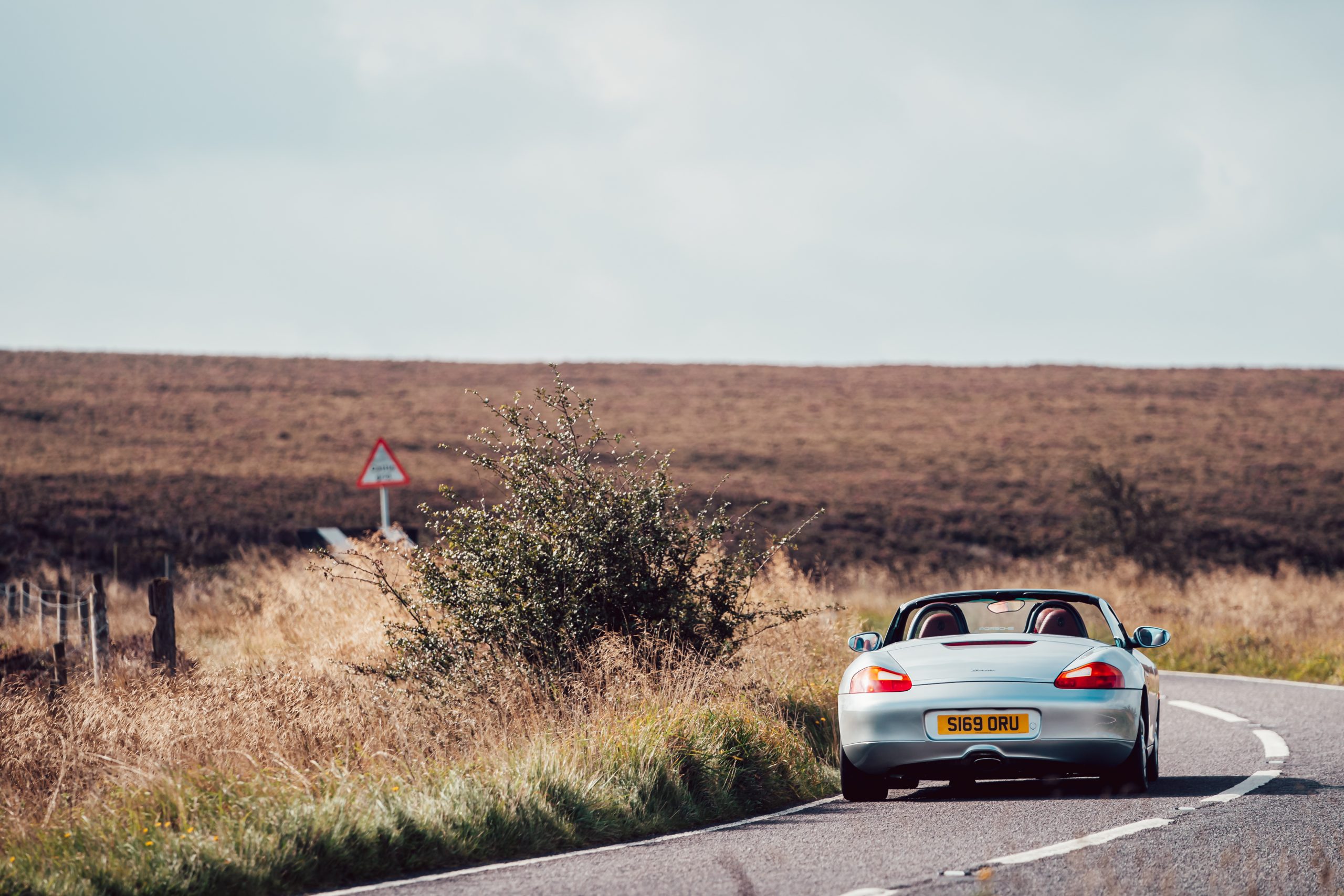 2021 Porsche Boxster 985 rear view