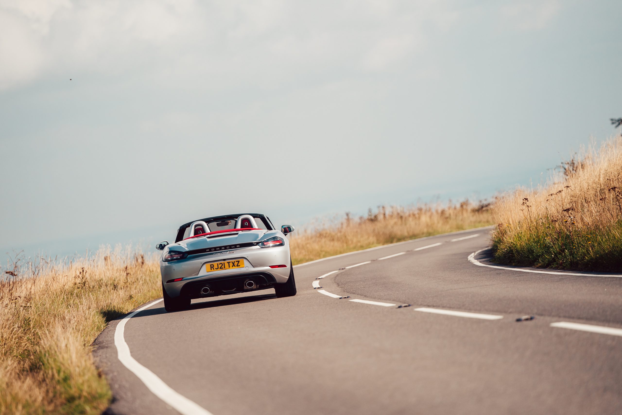 2021 Porsche Boxster 25 rear view