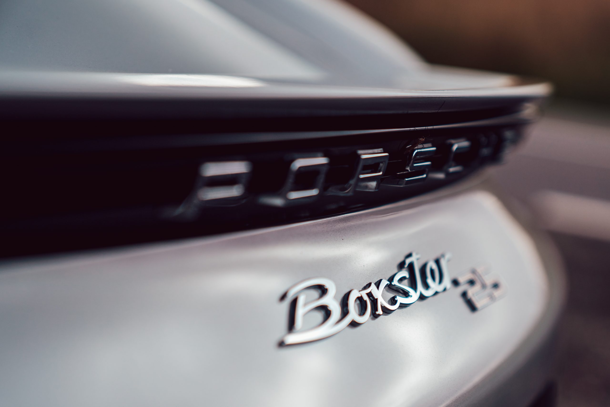 Porsche Boxster 25 badge