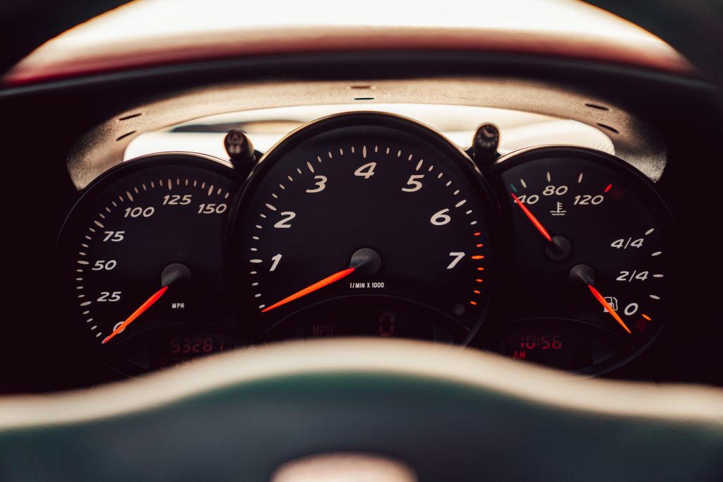 Porsche Boxster 986 dials