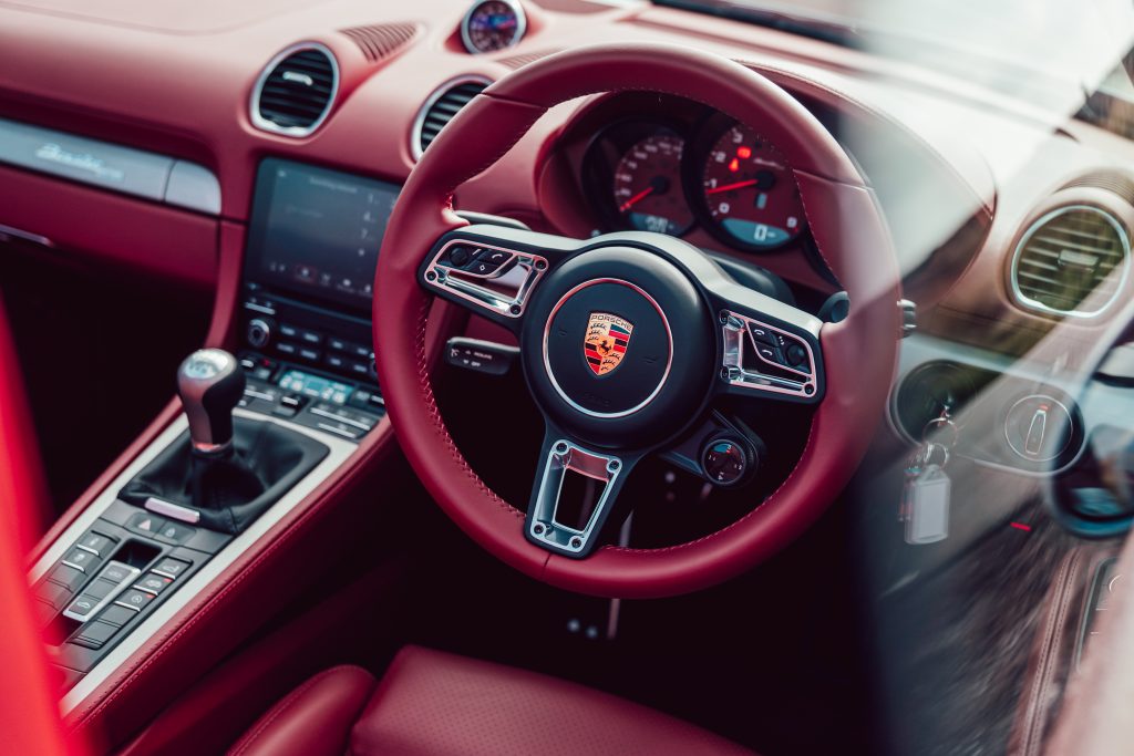 2021 Porsche Boxster 25 Years interior