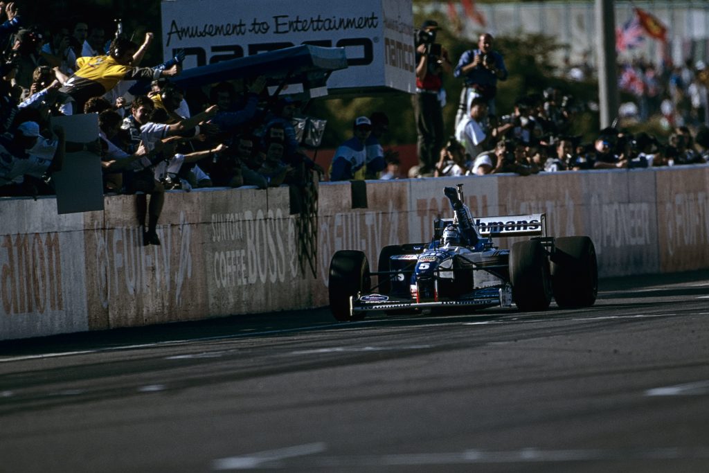 Damon Hill Williams Suzuka 1996