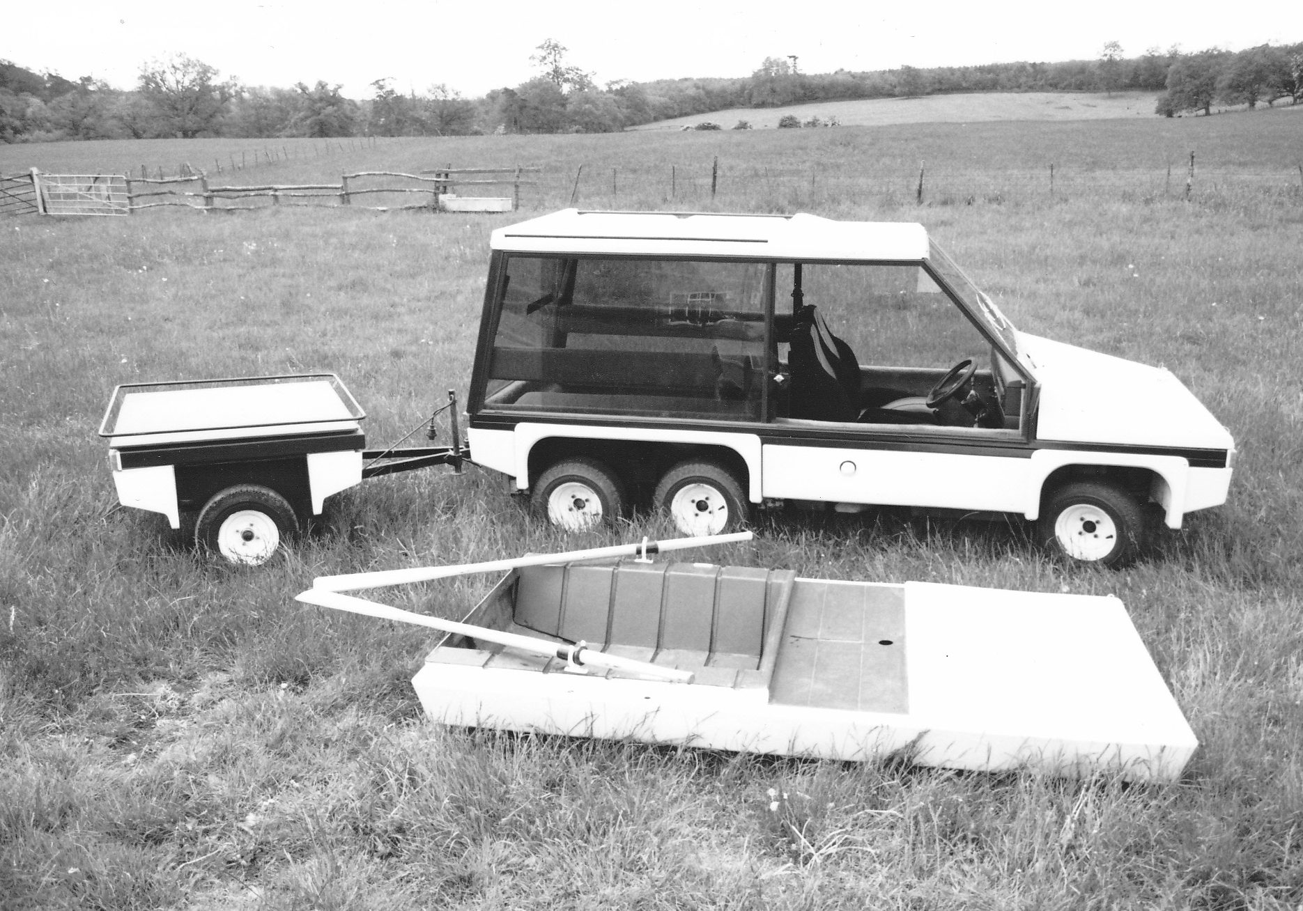 Hustler kit car was designed by William Towns and meant for developing nations