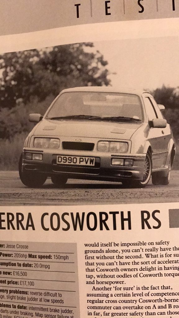 Friends reunited: How my Ford Sierra Cosworth came back into my life