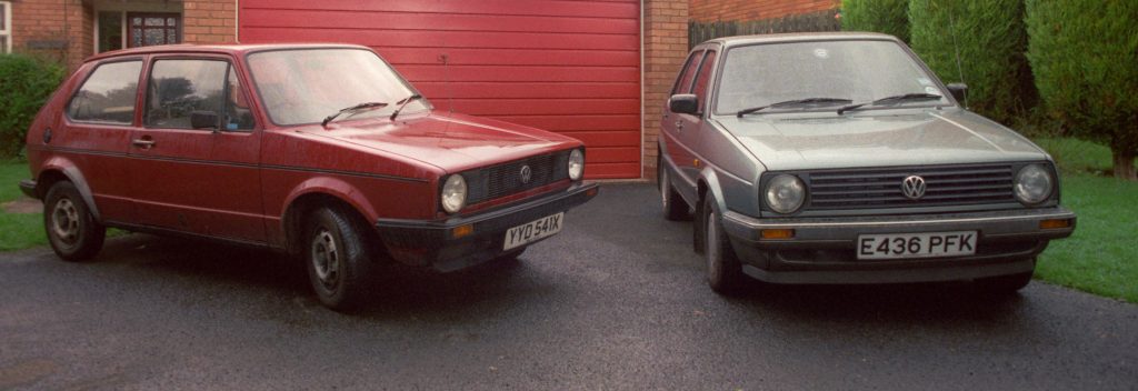 Jon Bentley Golf Mk1 and Mk2