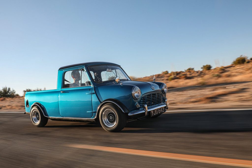 This gorgeous Mini pickup is a true pick-me-up