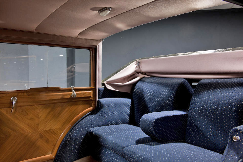 Hispano-Suiza H6 Landaulet interior