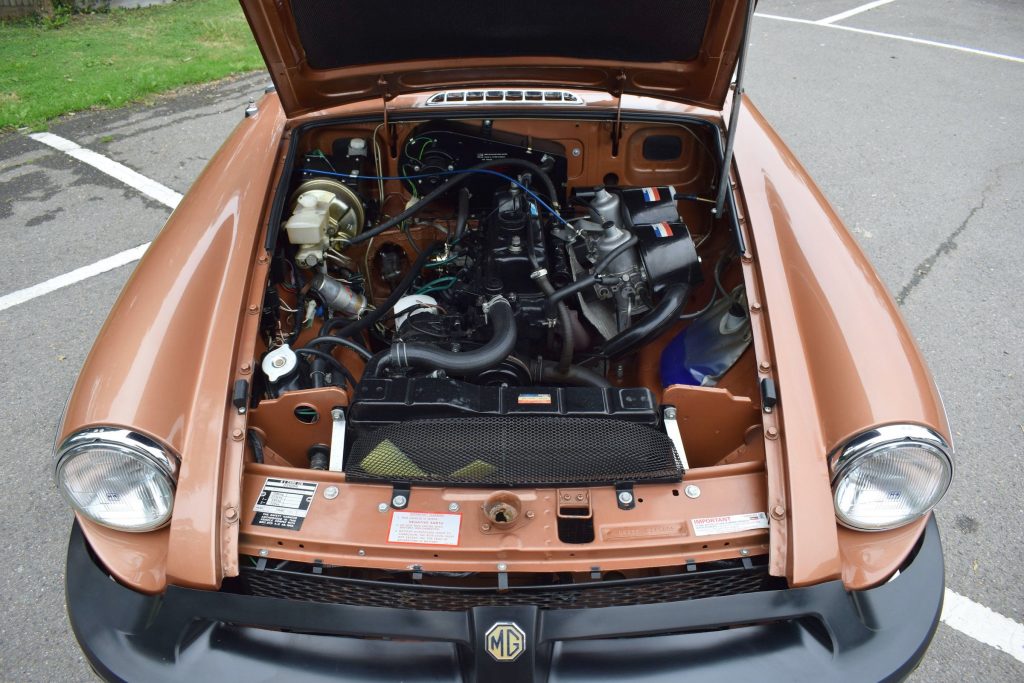 1981 MGB Limited Edition engine