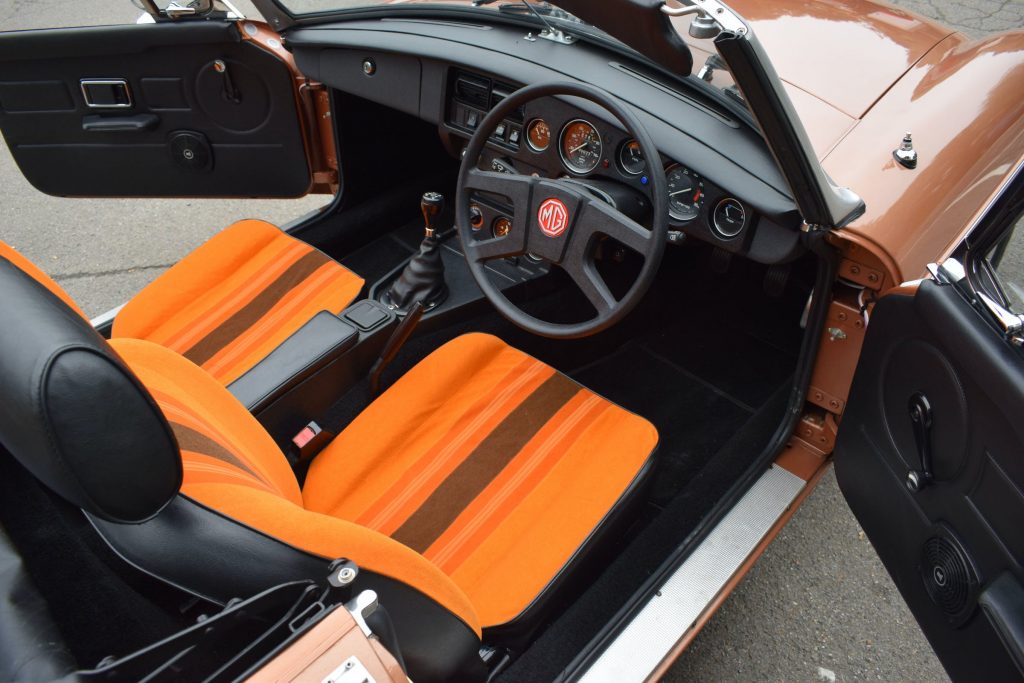 1981 MGB Limited Edition interior