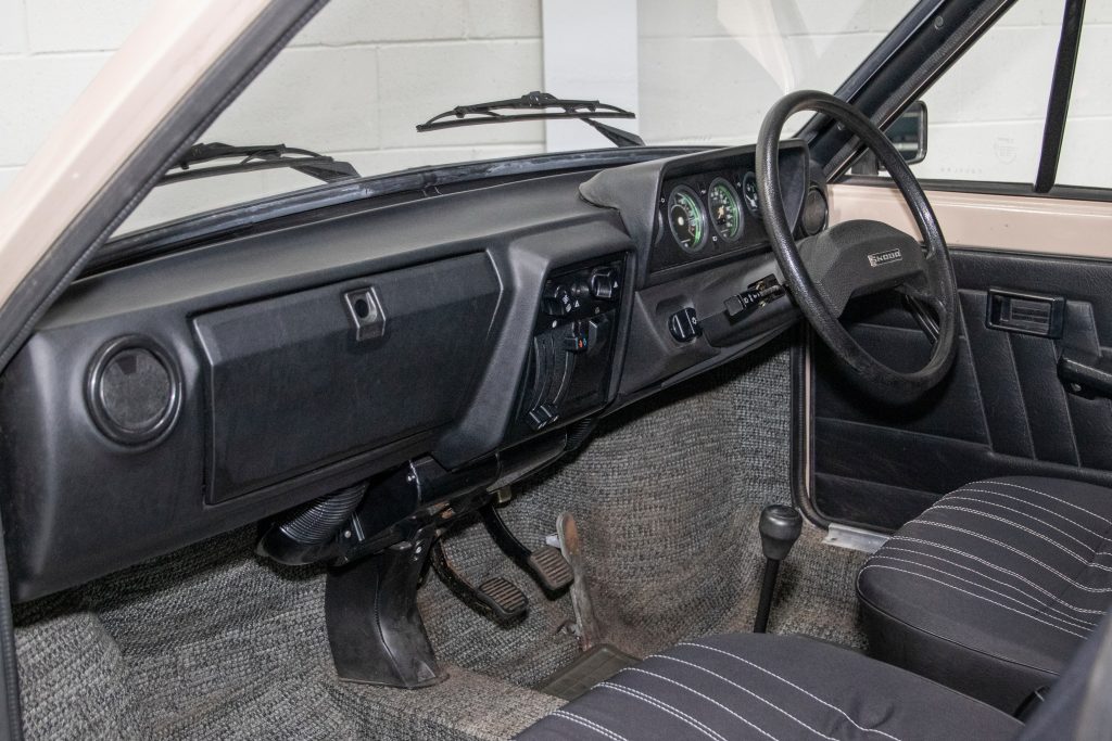 1989 Skoda 120L Estelle interior