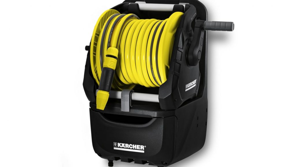 Kärcher Premium Hose Reel scored 6 out of 10 in our 2021 best hose reels test