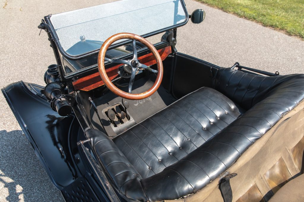 Ford Model T interior