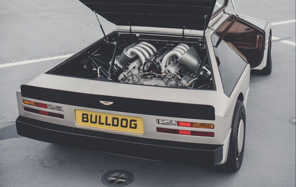 Aston Martin Bulldog engine