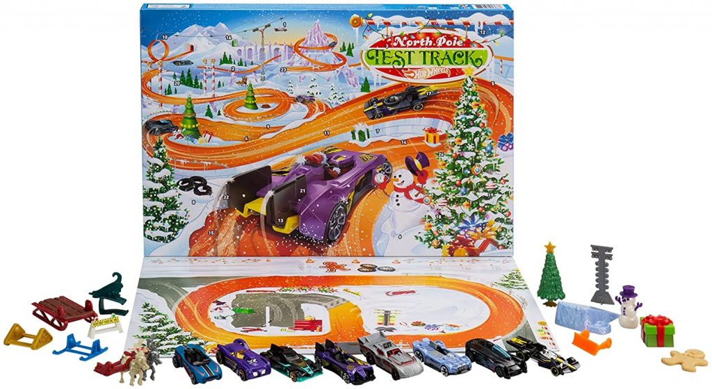 Hot Wheels advent calendar