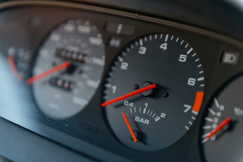 Porsche 944 Turbo S boost dial