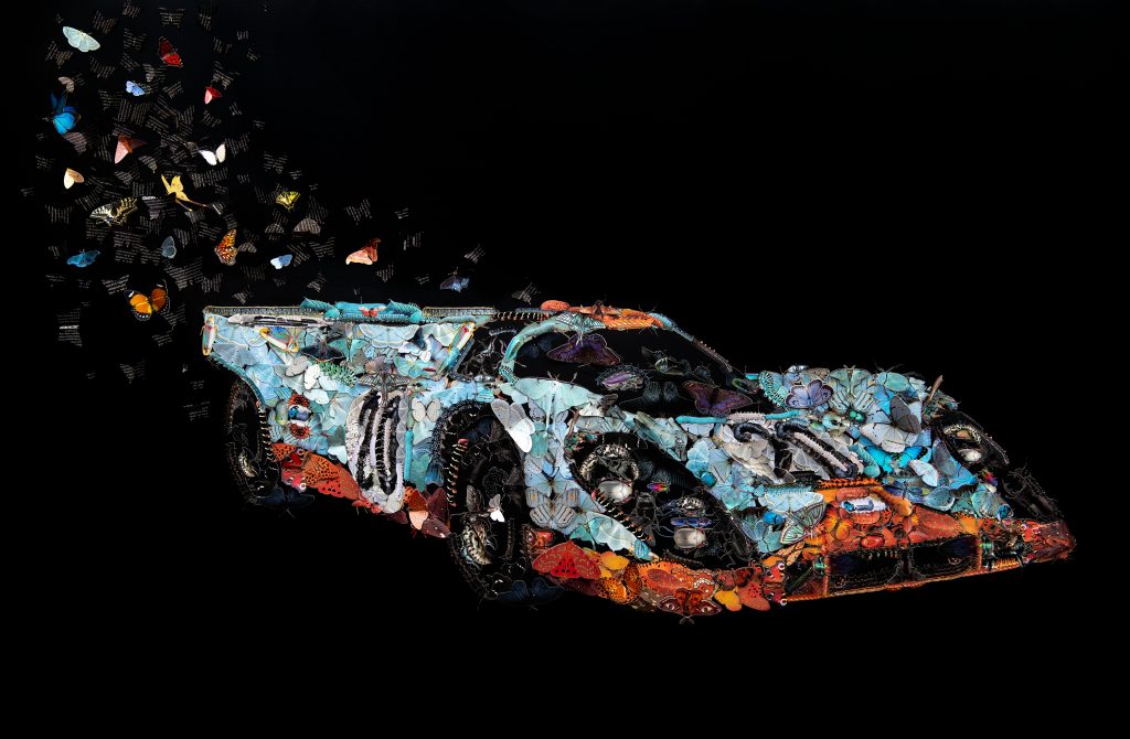 Porsche 917 collage by Heidi Mraz