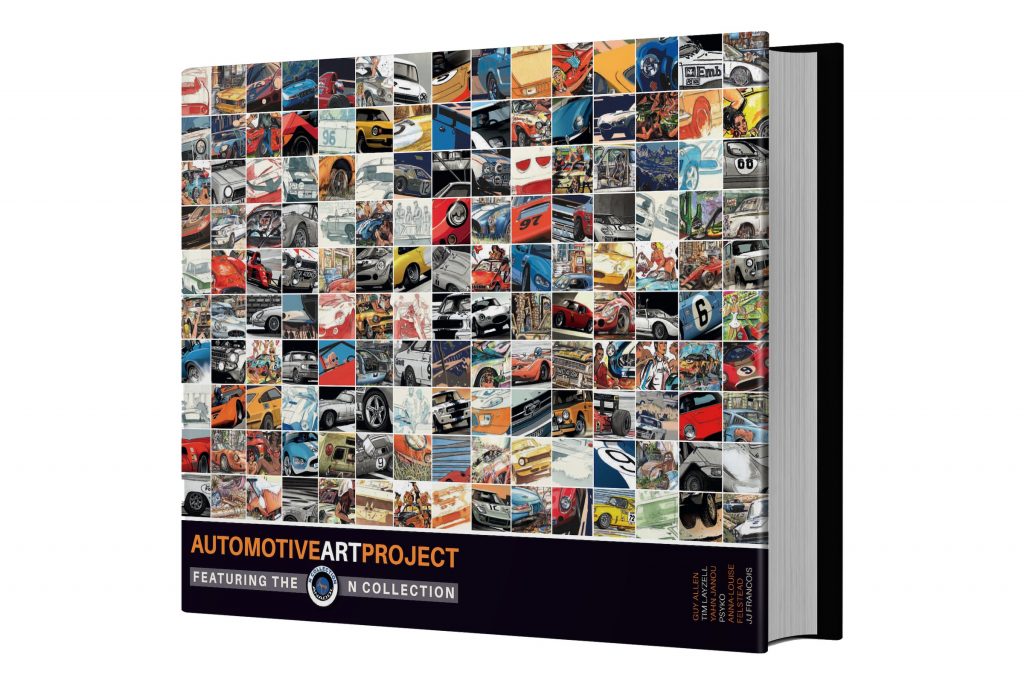 Automotive art book