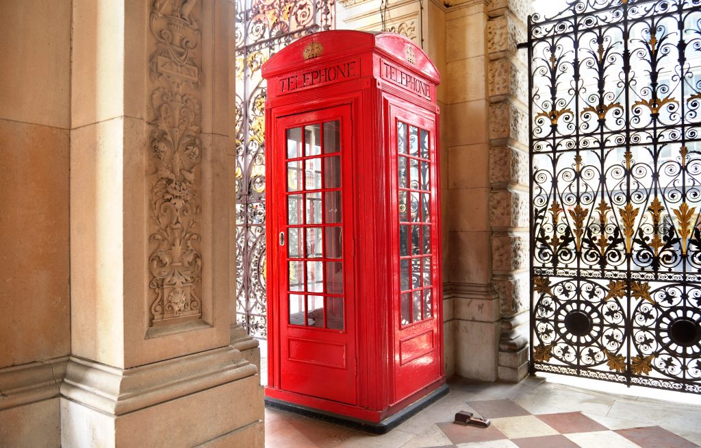 The Original Red Telephone Box, Burlington House