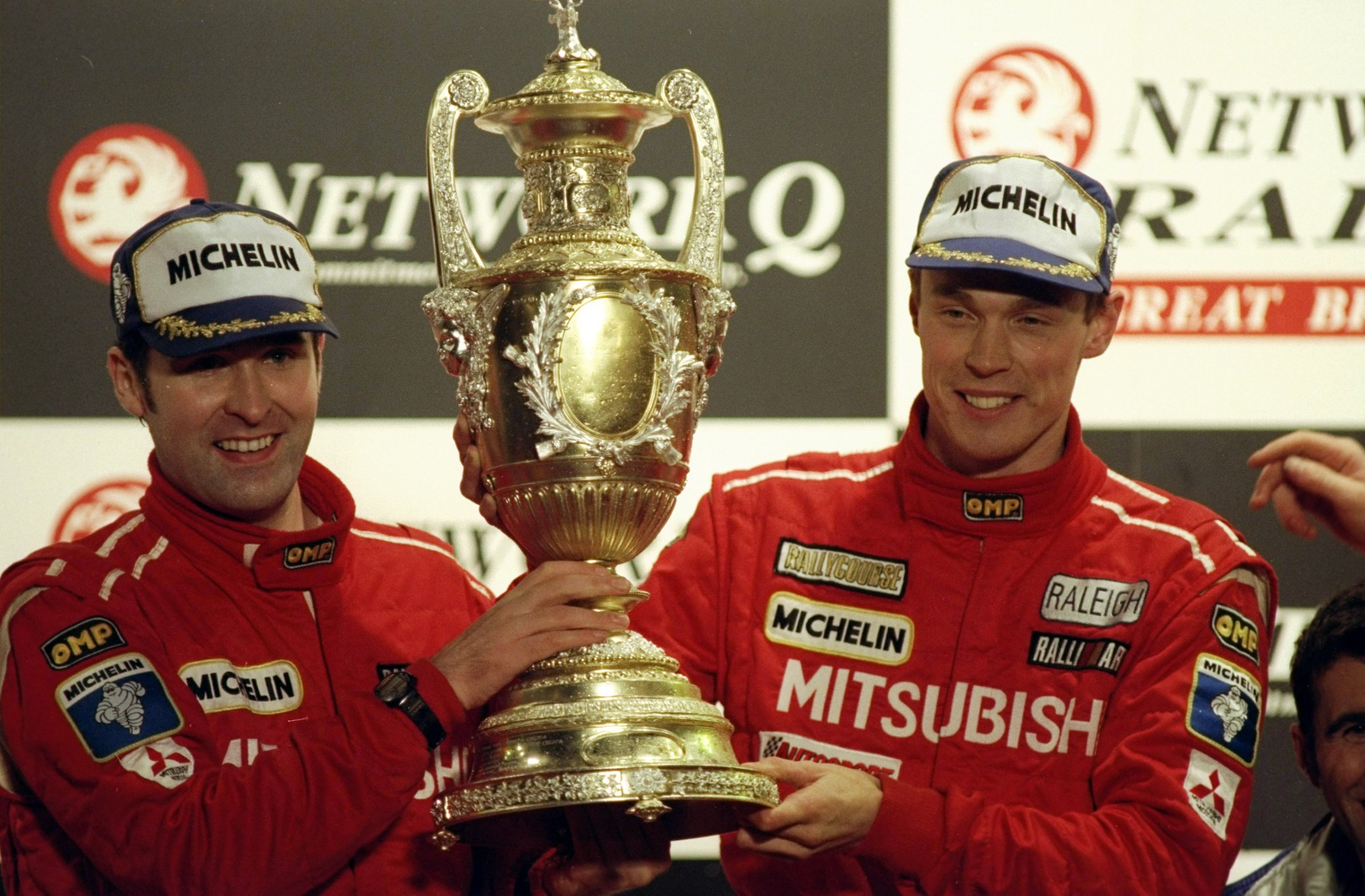 Freeze Frame: Burns shines as sparks fly in ‘98 Rally GB