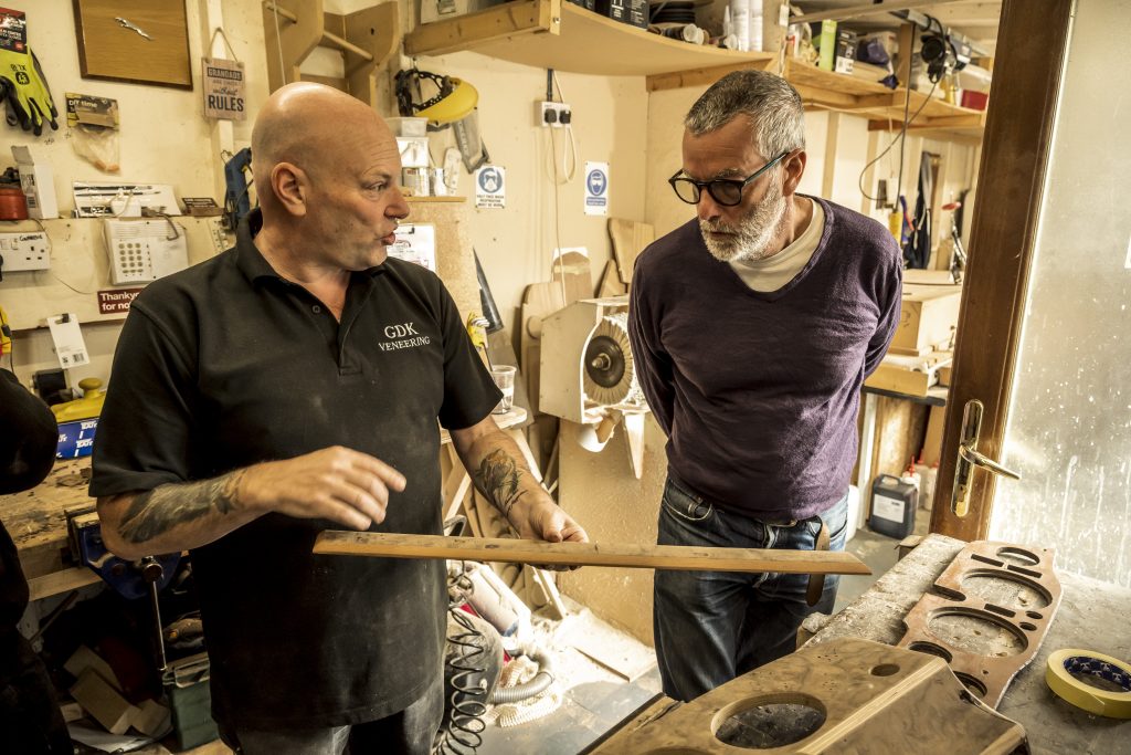 Colin Goodwin visits a wood veneering specialist_Hagerty