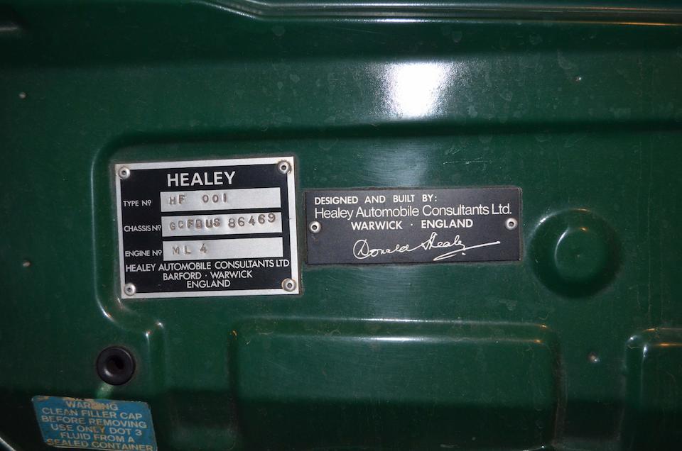 Chassis plate of Healey Fiesta