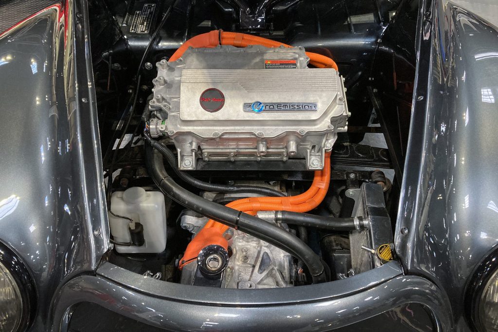 DKW 3=6 electric car Nissan Leaf motor