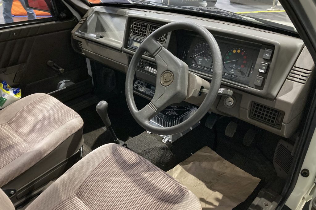 Skoda Elmo electric pickup interior