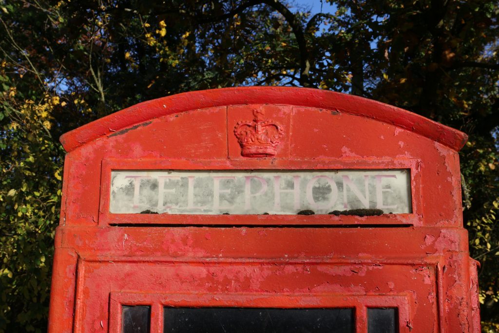 Red telephone box