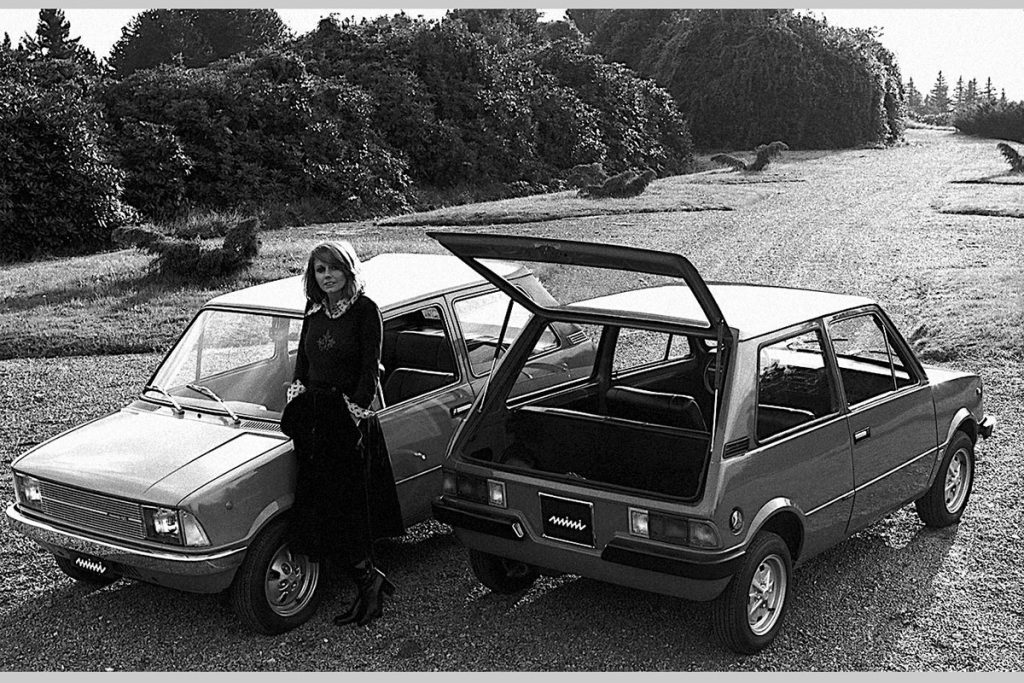 Innocenti Mini was a hatchback