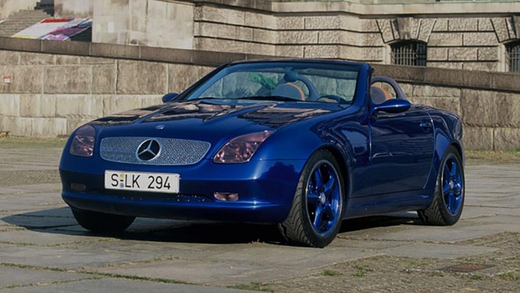 1994 Mercedes SLK II concept appeared at Paris motor show