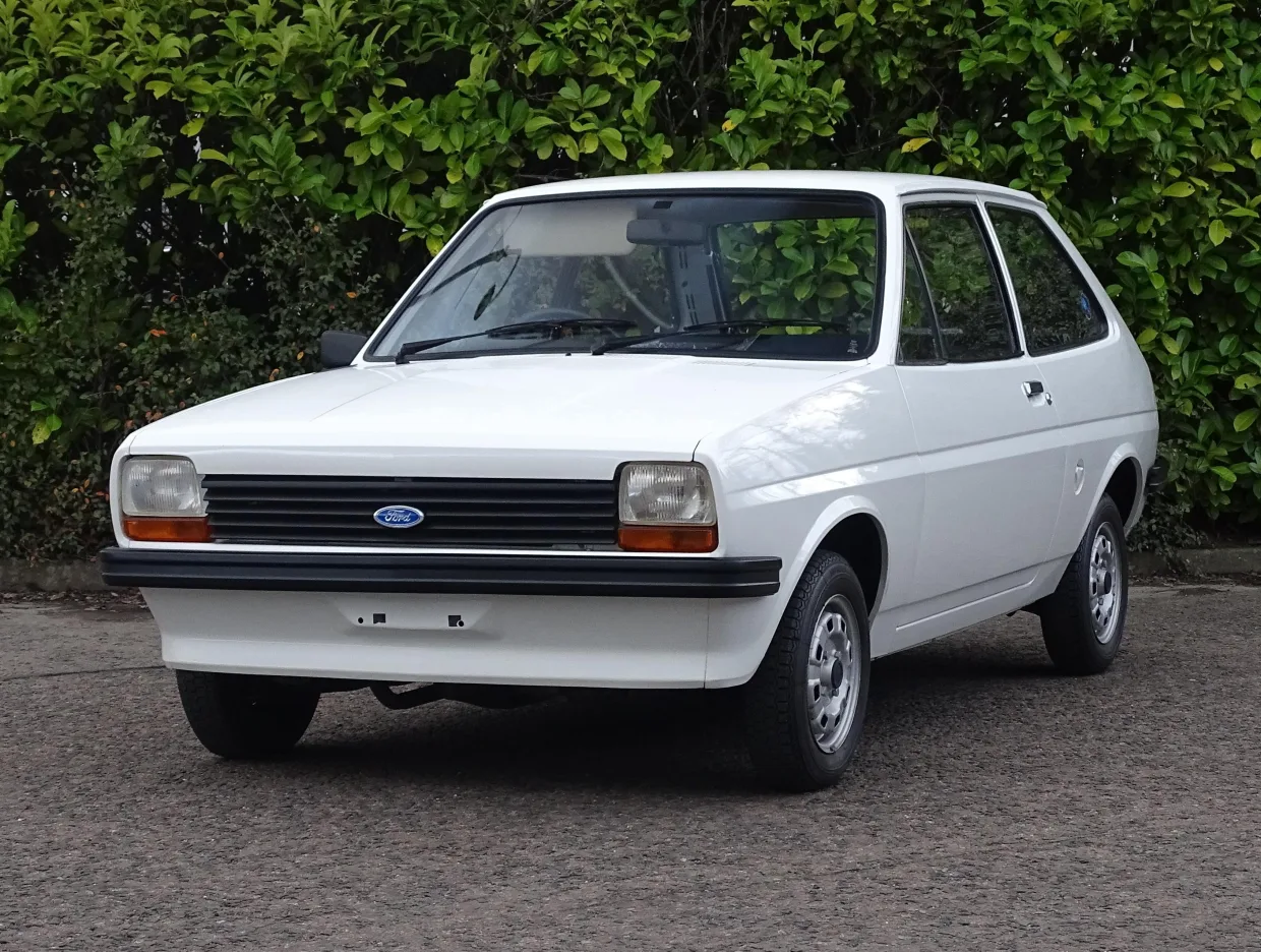 Time has stood still for this unregistered 1978 Ford Fiesta