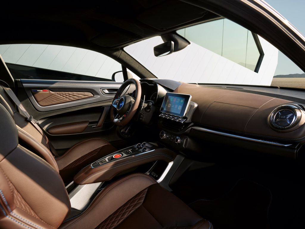 Alpine A110 GT interior