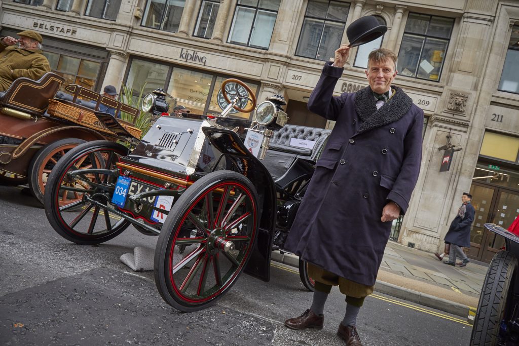 John Worth, 1900 Daimler, 2021 London to Brighton Veteran Car Run