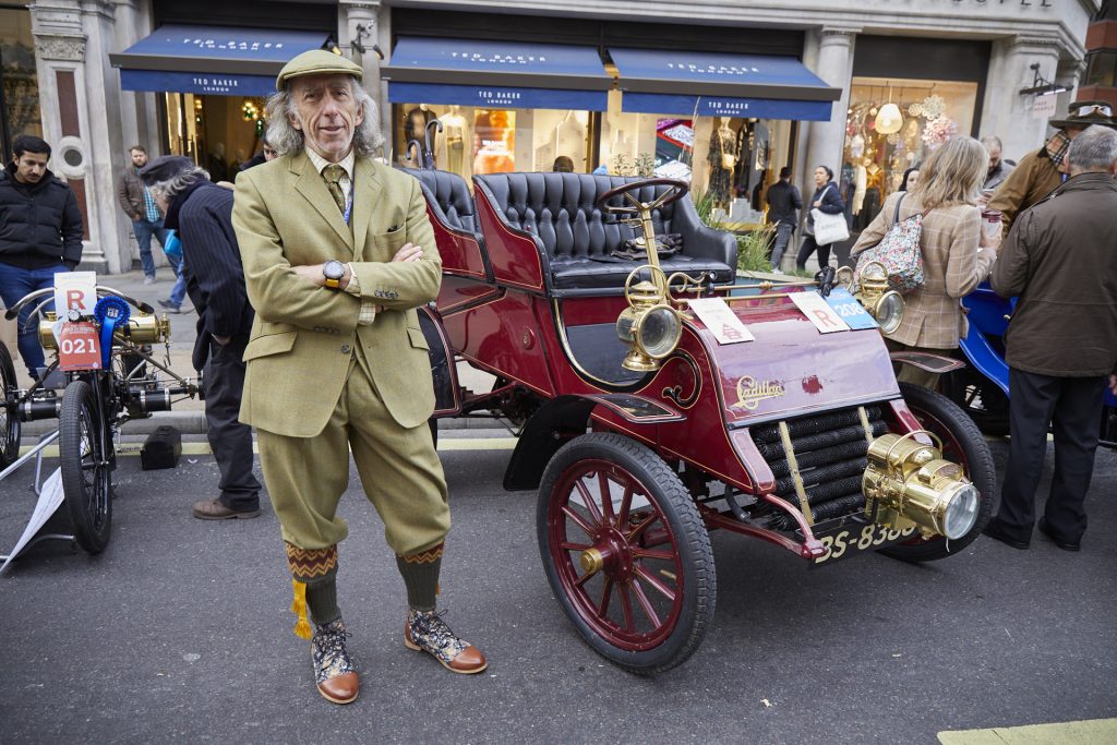 Dan Suskin, 1904 Cadillac, 2021 London to Brighton Veteran Car Run