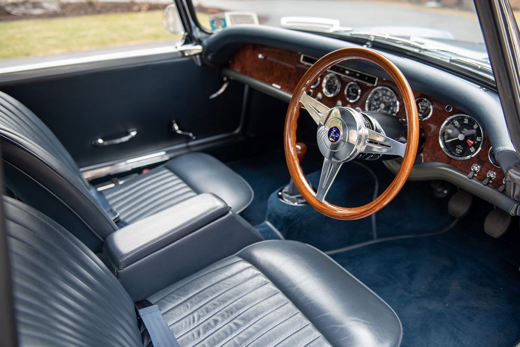 Sunbeam Alpine by Harrington interior